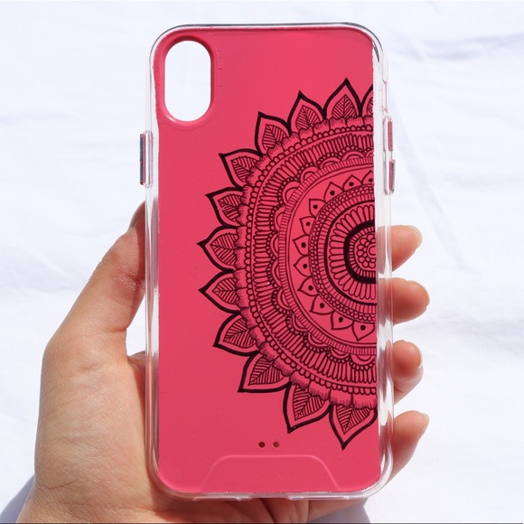 Handmade Zentangle Phone Case - Picture 1 of 1